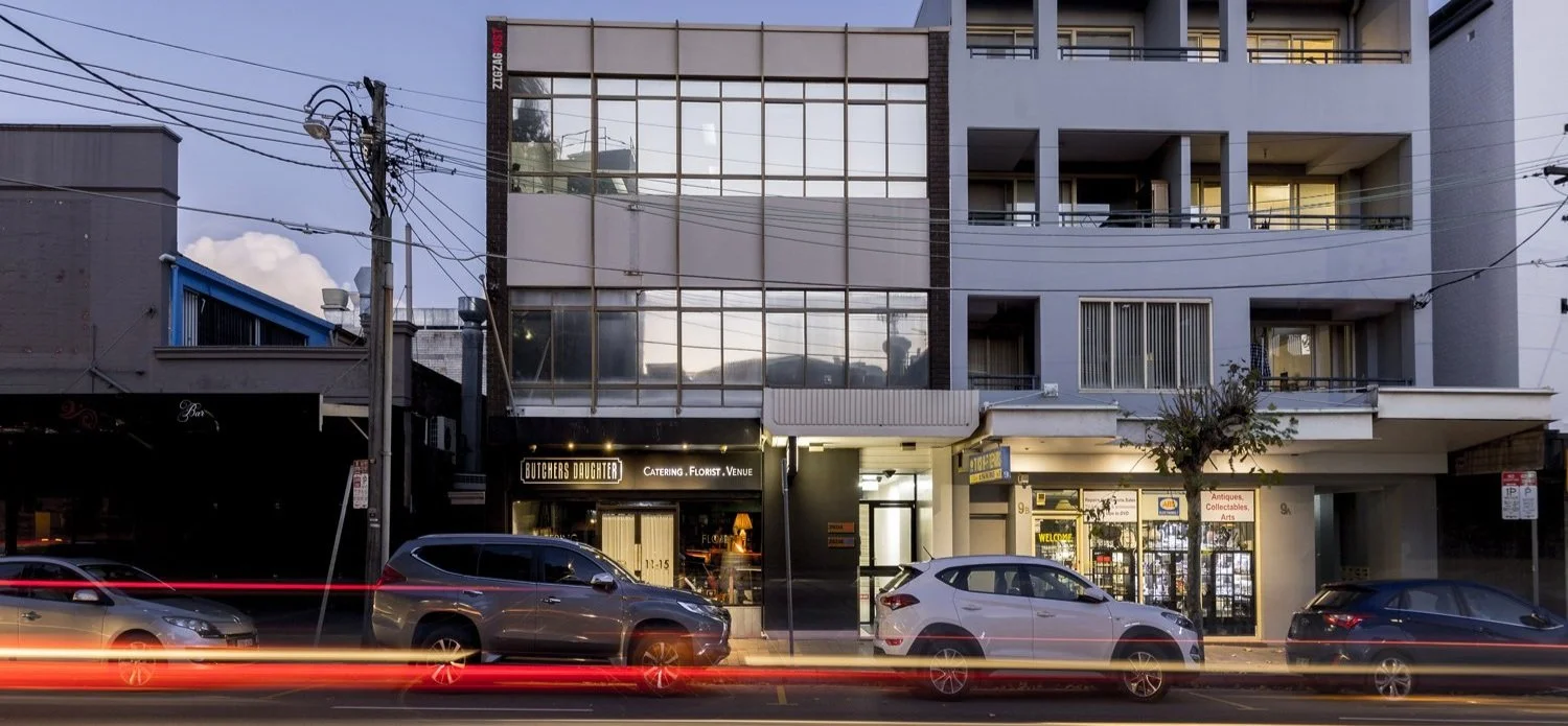 ZigZag Post post production studio exterior, Crows Nest, Sydney